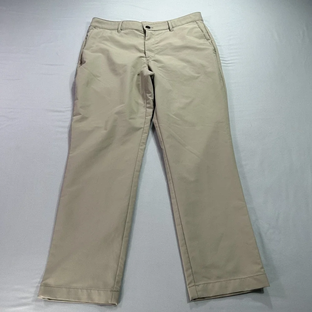 Banana Republic Pants Mens 34x29 Beige Golf Performance Lightweight Preppy Adult